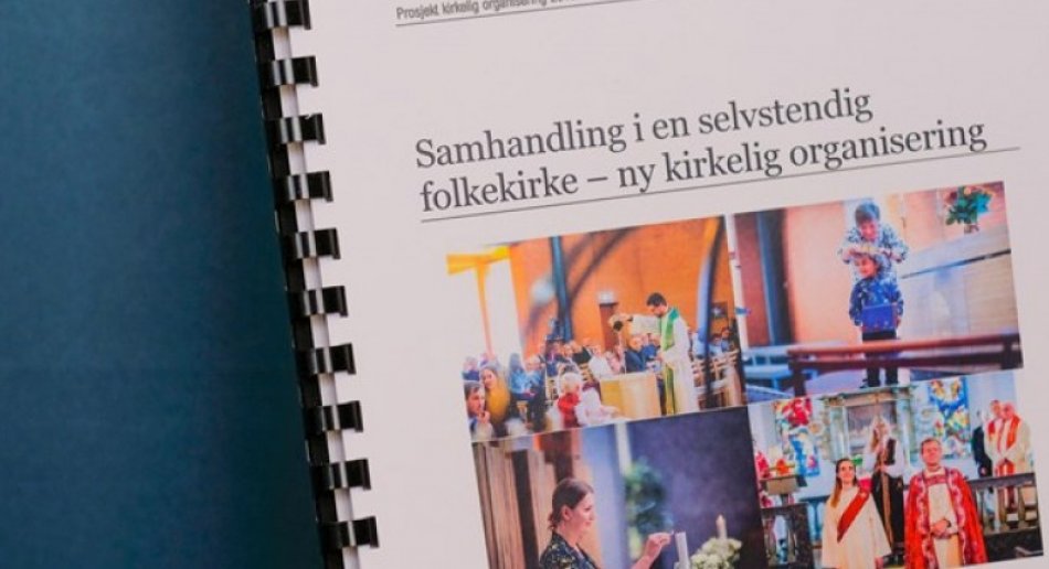samhandling i en selvstendig folkekirke - ny kirkelig organisering